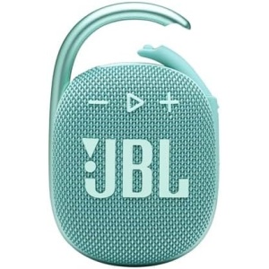 JBL Clip 4, Teal - Portable Bluetooth 5.1 Speaker - Up to 10 Hours of Play