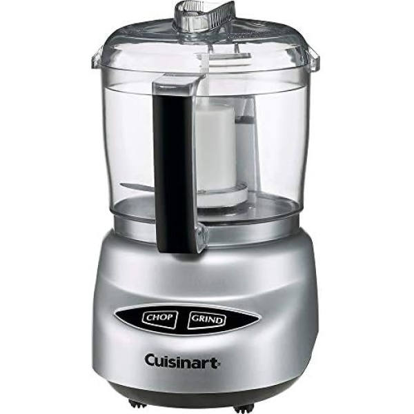 Cuisinart Food Processor, Mini-Prep 3 Cup, 24 oz, Brushed Chrome and Nickel