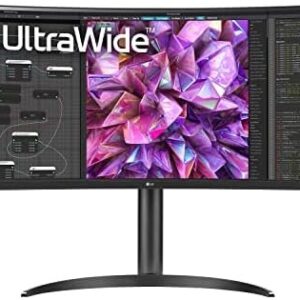 LG UltraWide QHD 34-Inch Curved Computer Monitor 34WQ73A-B, IPS
