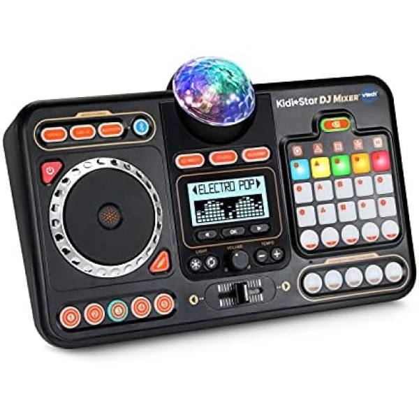 VTech KidiStar DJ Mixer Black